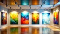 The Art of Abstraction: Exploring the Essence of Form and Color Generative AI-generated