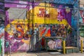 Art Alley in Rapid City, South Dakota, USA Royalty Free Stock Photo