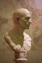 Art of Ancient Rome. Marble bust of a lictor, early 2nd century AD