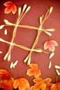 Art autumn background Royalty Free Stock Photo