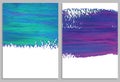 Art background business cards. Stroke of the paint brush. Royalty Free Stock Photo