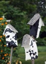 Art bird houses