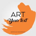 Art brush painted abstract background