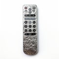 Art Brut Inspired Remote Control In Silver On White Background Royalty Free Stock Photo