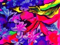 Art callasic flowers colors designe