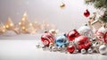 Art Christmas decorations and holidays sweet on white background Royalty Free Stock Photo