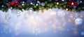 Art Christmas holiday decoration; Christmas background