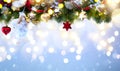 Art Christmas holiday decoration Royalty Free Stock Photo