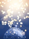 Art christmas tree light background Royalty Free Stock Photo