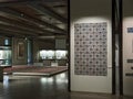 Art collection Inside Calouste Gulbenkian museum in Lisbon - tiles