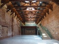 Art collection inside museum Fondation Pinault at Punta della dogana in Venice Italy