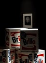 Art collection of the museum Museu Colecao Berado in Lisbon - Andy Warhol Brillo