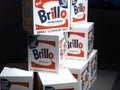 Art collection of the museum Museu Colecao Berado in Lisbon - Andy Warhol Brillo