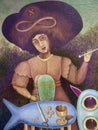 Art collection of the Peggy Guggenheim museum in Venice-Victor Brauner