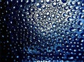 Color Of Blue Water Drops Background