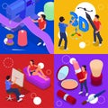 Art Creative 2x2 Isometric Set