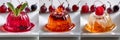 the art of culinary elegance with images featuring luxurious jelly desserts