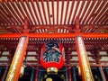 Art and culture in Sensoji buddhist temple in Asakusa,Tokyo Japan Royalty Free Stock Photo