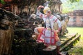 Art culture Thailand Dancing in masked khon in literature ramayana,Thai classical monkey masked, Khon,Thailand