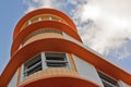 Art Deco Architecture Ocean Drive in South Beach, Miami