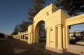 Art Deco archway in Napier city