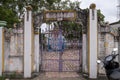 Art Deco Compound wall and gate Shree Mahatma Gandhi Chowk Bardoli Near Idar Sabarkantha