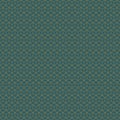 Art Deco Cubes Seamless Geometric Vector Pattern Gold on Teal