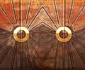 Art Deco Doors Royalty Free Stock Photo