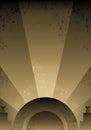 Art Deco Futurist style background design