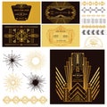 ART DECO OR GATSBY Party Set