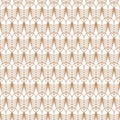 Art deco gold line geometric style pattern. Royalty Free Stock Photo