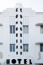 Art deco hotel Congress in Miami Beach, Florida Royalty Free Stock Photo