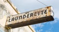 Art Deco Launderette Sign