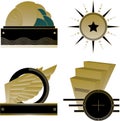 Art Deco Logos and Design Elements
