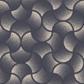 Art Deco Pattern Stippled Seamless Wallpaper Royal Vector Abstract Background