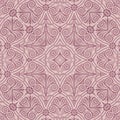 Art Deco Pattern Tile In Pink Colors Royalty Free Stock Photo
