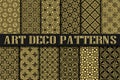 Art Deco Patterns Royalty Free Stock Photo