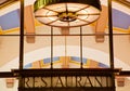 Art Deco Restaurant Sign Los Angeles Union Station