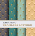 Art Deco seamless pattern 03