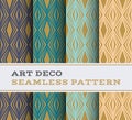 Art Deco seamless pattern 16