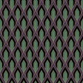 Art Deco seamless vintage wallpaper pattern. Geometric decorative pattern