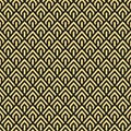 Art Deco seamless vintage wallpaper pattern. Geometric decorative