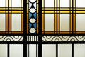 Art Deco Stained Glass Detail