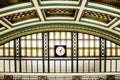 Art Deco Station Interior With Clock