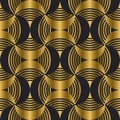 Art Deco style modern seamless pattern