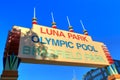 Historic Luna Park / Olympic Pool / Bradfield Park welcome arch, Sydney, Australia