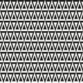 Seamless African tribal triangle pattern background