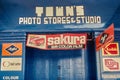 Art deco typography analog photo stores studio at Mumbai Maharashtra