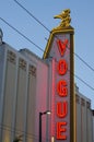 Art deco Vogue neon lights