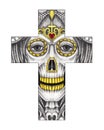 Art Skull Cross.